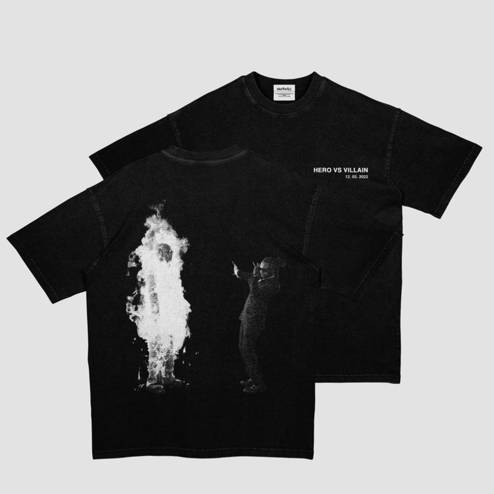 HERO Vs VILLAIN V2 T-SHIRT 2 Sided